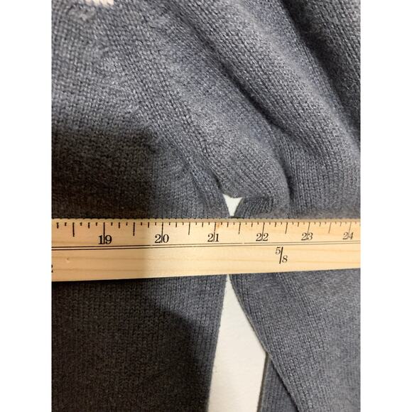 GH Bass & CO Men’s Gray Sweater 3/4 Zipper 100% Cotton Fishing Top - Picture 7 of 10